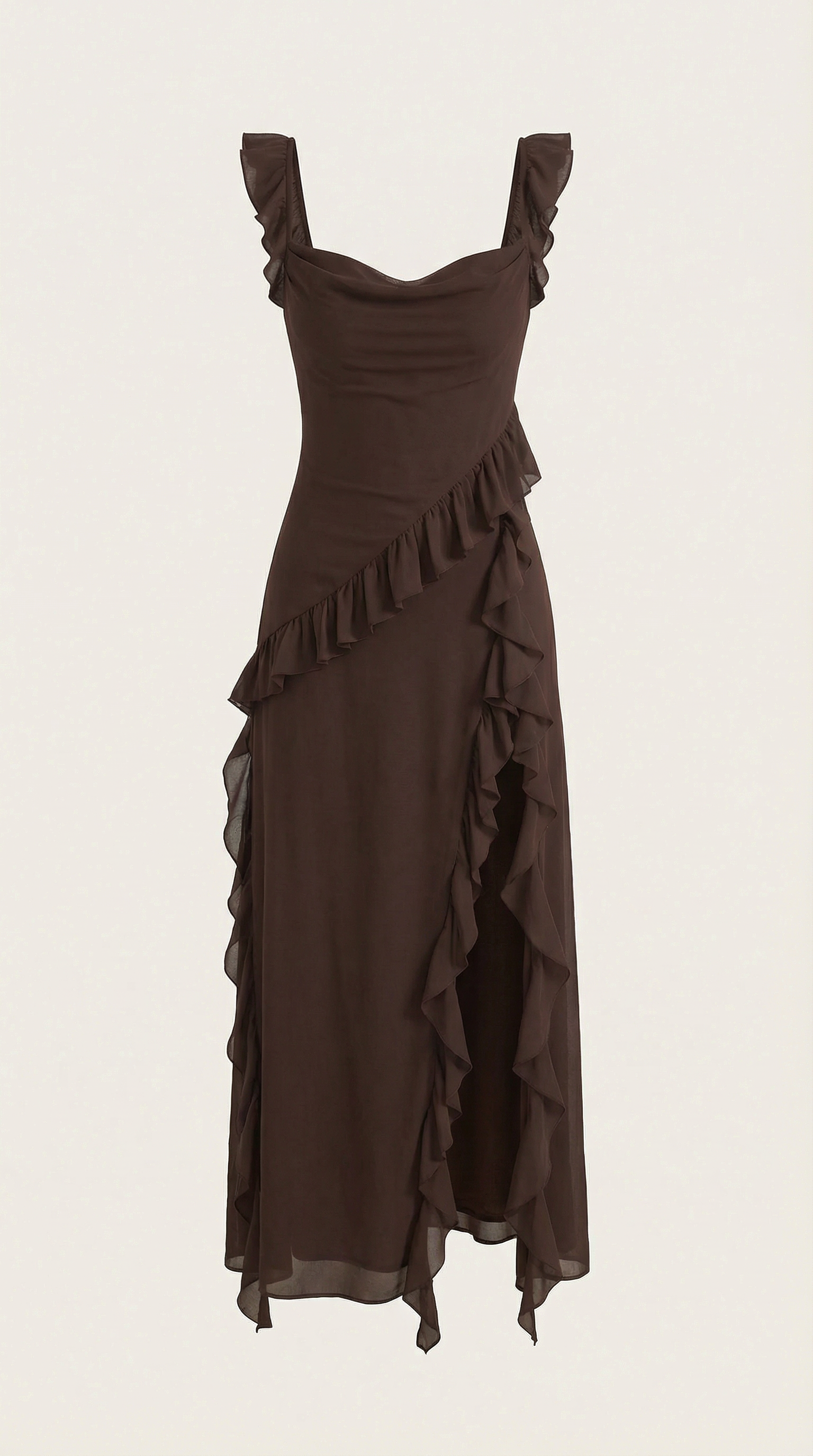 Susan Maxi Dress with Ruffles
