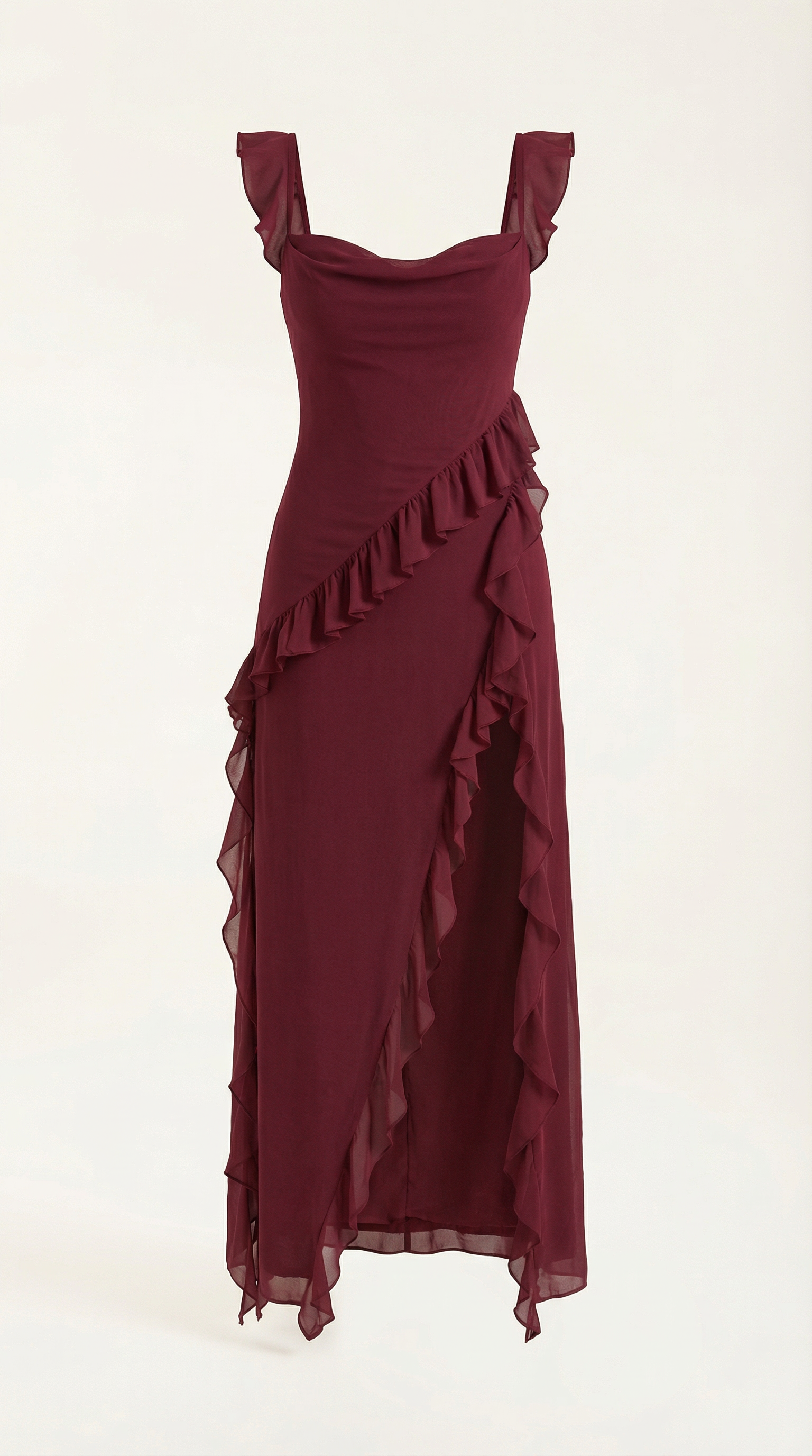 Susan Maxi Dress with Ruffles