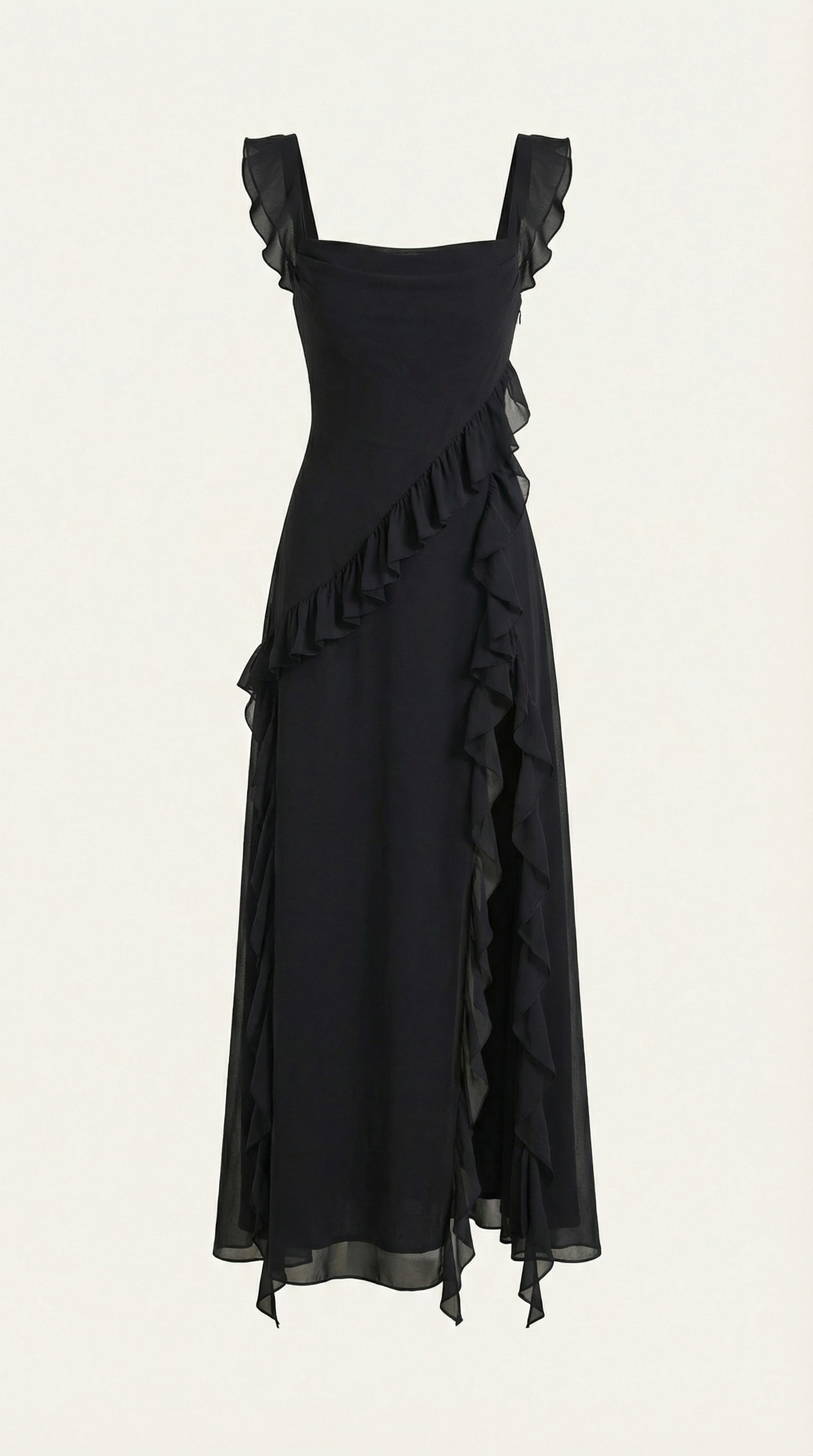 Susan Maxi Dress with Ruffles