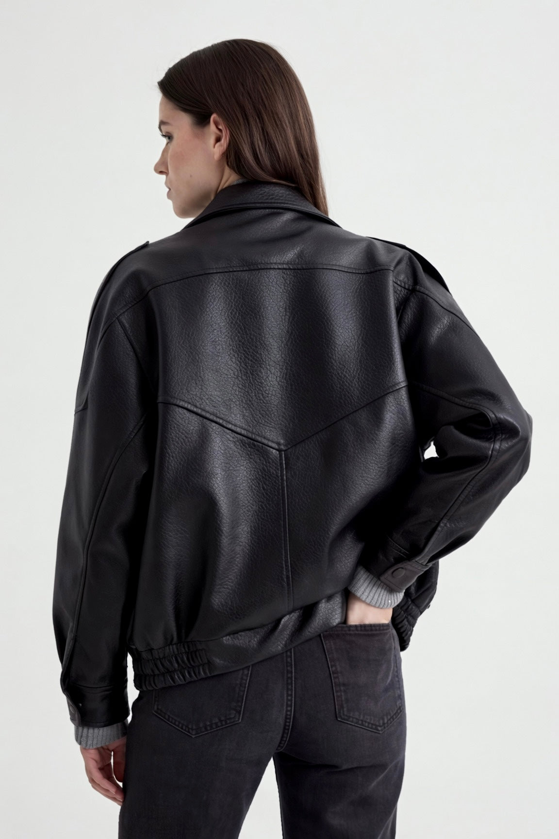 Vegan Leather Jacket