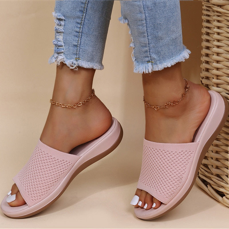 Women's Summer Sliders - Breathable and Orthopaedic